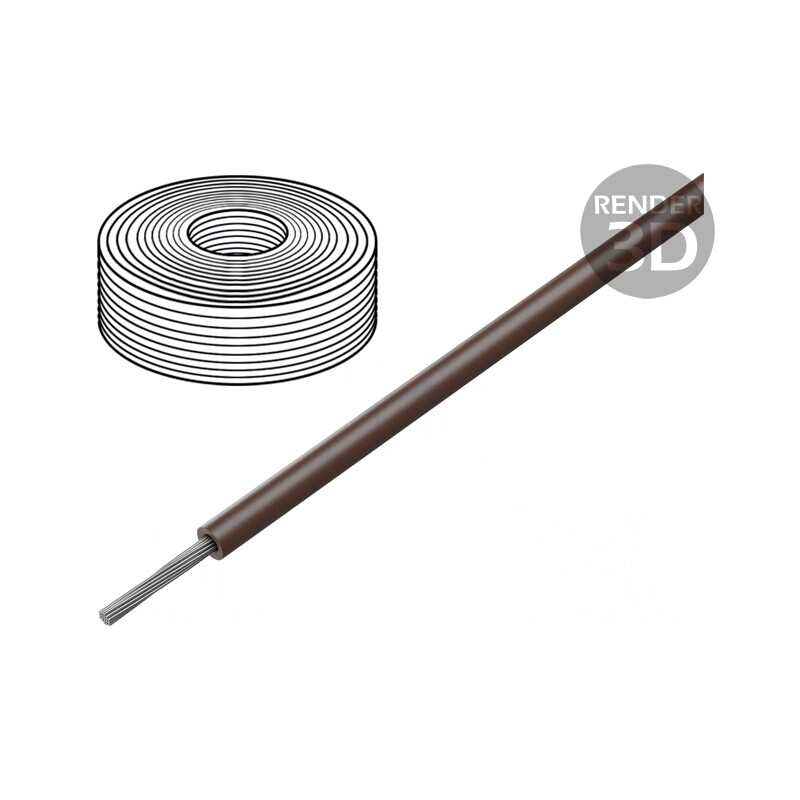 Cablu Silicon Maro 1x2,5mm2 300V 500V | Electronic-mag.ro | Componente Electronice