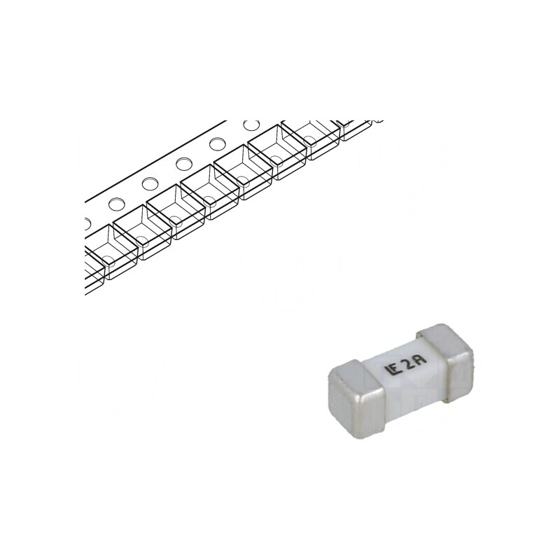 Siguranță Ultra-Rapid 2A 125V SMD | Electronic-mag.ro | Componente Electronice