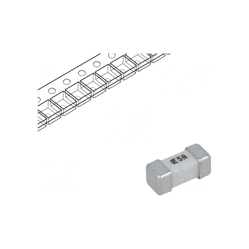 Siguranță Ultra-Rapidă 5A 125V SMD | Electronic-mag.ro | Componente Electronice