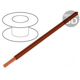 Cablu Electric PVC Maro 1mm2 10m | Electronic-mag.ro | Componente Electronice