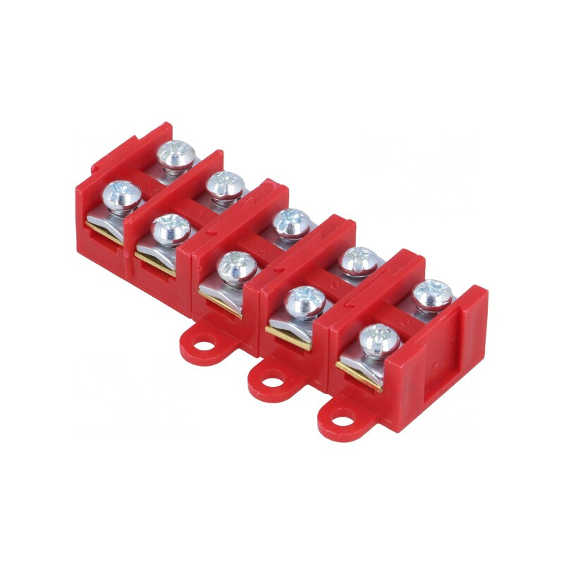 Regletă de conexiuni terminal 1,5-4mm 380V 5 piste | Electronic-mag.ro | Componente Electronice