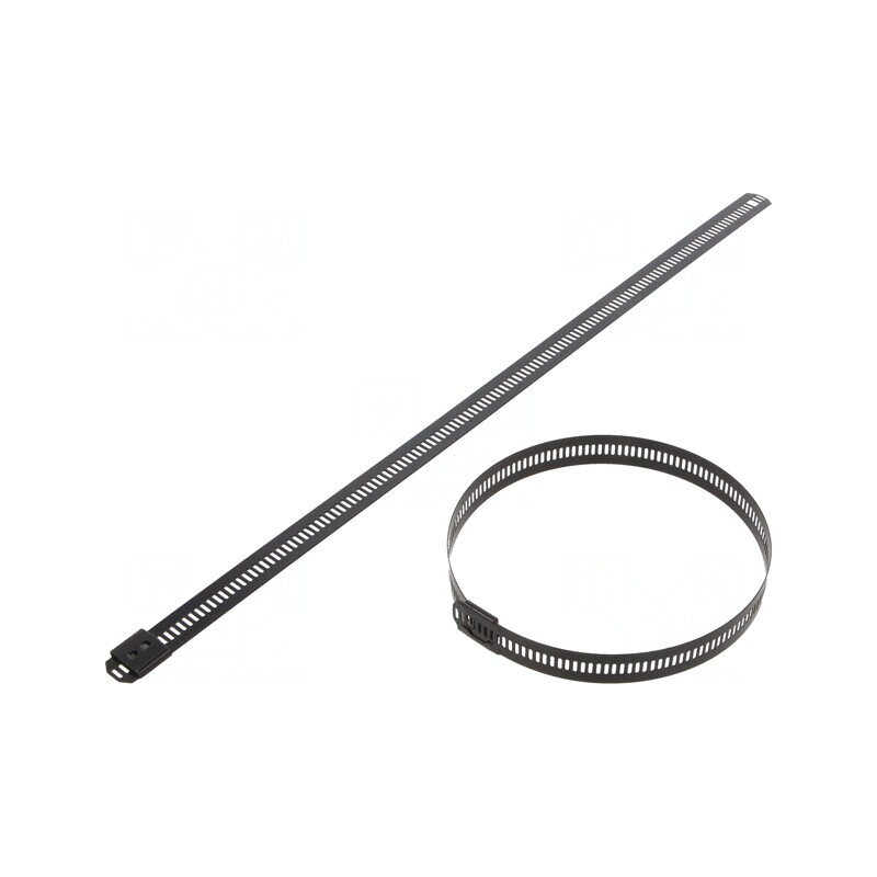 Colier de Strângere Inoxidabil 300mm x 12mm AISI 304 | Electronic-mag.ro | Componente Electronice