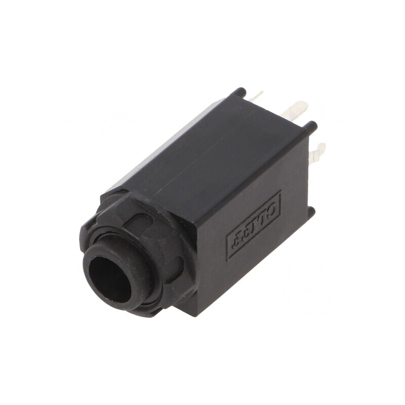 Soclu Jack 6,3mm Mamă Drept THT | Electronic-mag.ro | Componente Electronice