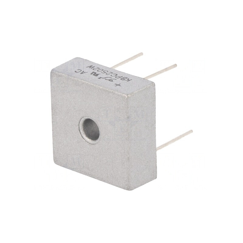 Punte Redresoare Monofazată 200V 25A 400A KBPCW | Electronic-mag.ro | Componente Electronice