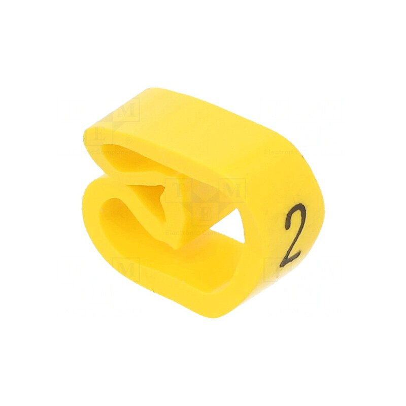 Markere Marcaj PVC Galben 8-16mm | Electronic-mag.ro | Componente Electronice