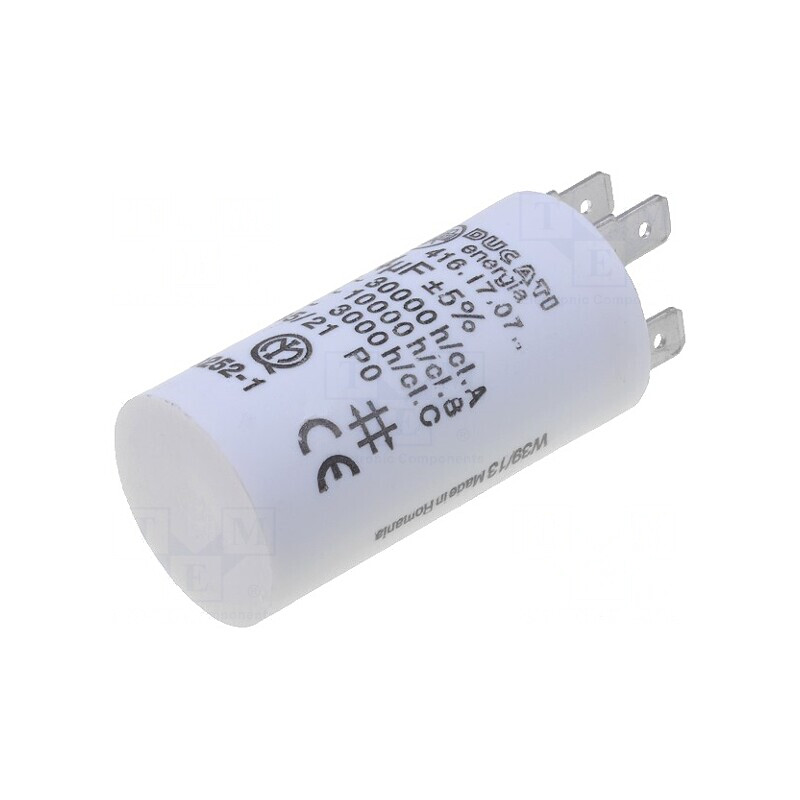 Condensator pentru Motoare 4uF 475VAC | Electronic-mag.ro | Componente Electronice Condensator pentru Motoare 4uF 475VAC | Electronic-mag.ro | Componente Electronice