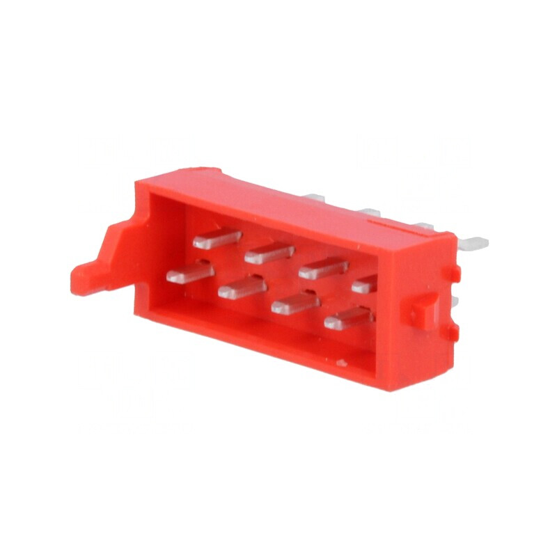 Soclu Micro-MaTch THT 8 PIN pentru PCB 1,5A Drept | Electronic-mag.ro | Componente Electronice