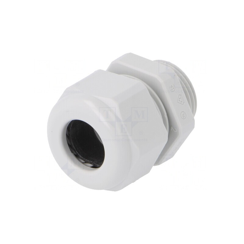 Garnitură etanșare poliamidă gri M20 1,5 IP68 | Electronic-mag.ro | Componente Electronice