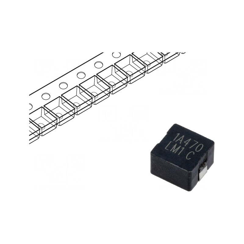 Inductor SMD 47uH 1.8A 145mΩ ±20% | Electronic-mag.ro | Componente Electronice Inductor SMD 47uH 1.8A 145mΩ ±20% | Electronic-mag.ro | Componente Electronice