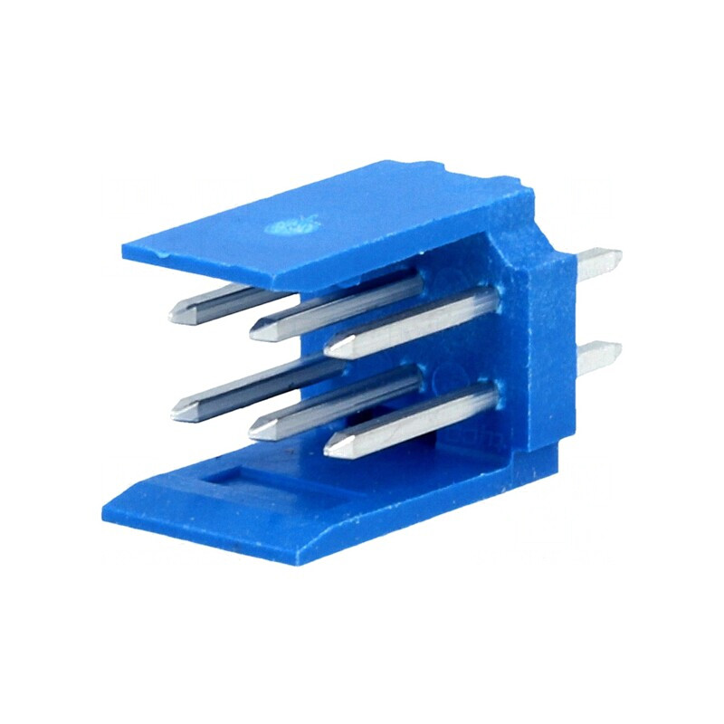 Soclu cablu-placă 6 pini 2,54mm THT cositorit | Electronic-mag.ro | Componente Electronice