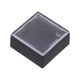 Tastă dreptunghiulară incoloră ABS 15,5x15,5mm | Electronic-mag.ro | Componente Electronice