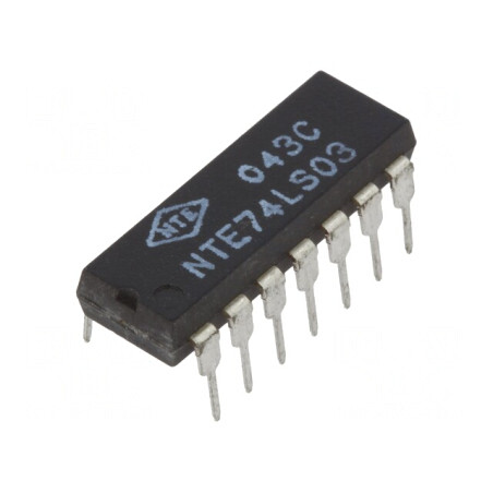 Circuit Integrat NAND Digital DIP14 | Electronic-mag.ro | Componente Electronice