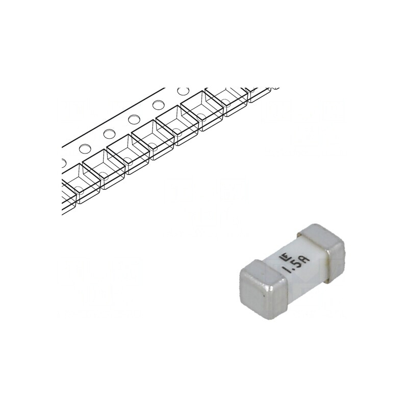 Siguranță Ultra-Rapidă 1,5A 125V SMD | Electronic-mag.ro | Componente Electronice