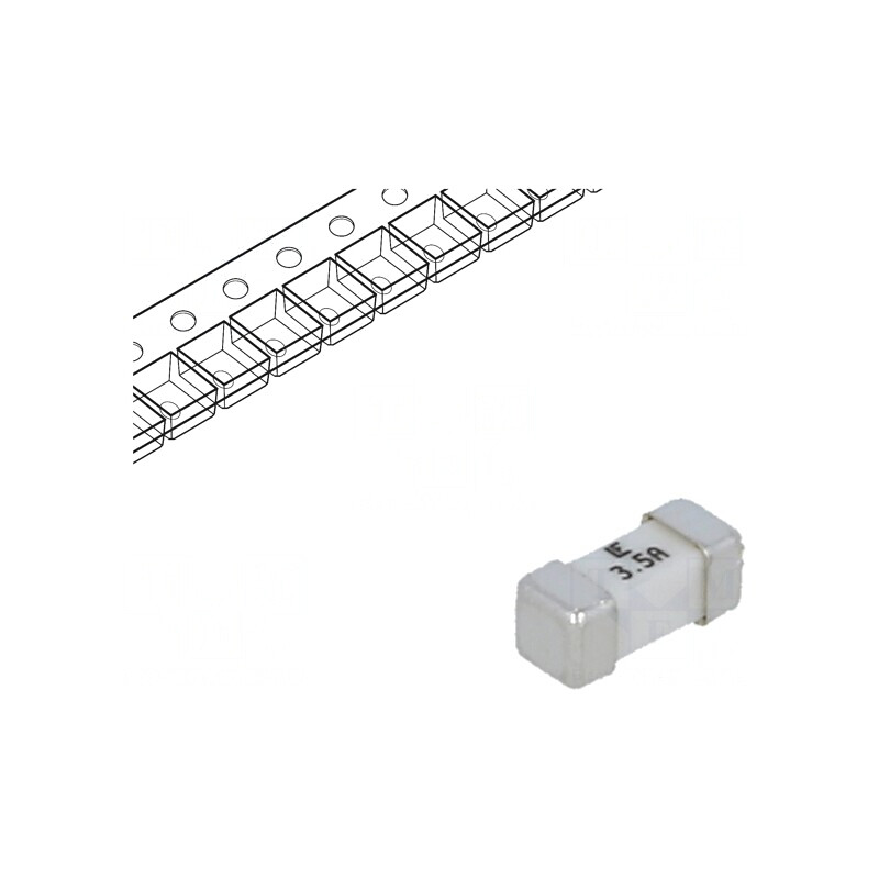 Siguranță Ultra-Rapidă 3.5A SMD 125V | Electronic-mag.ro | Componente Electronice