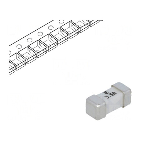 Siguranță Ultra-Rapidă 3.5A SMD 125V | Electronic-mag.ro | Componente Electronice