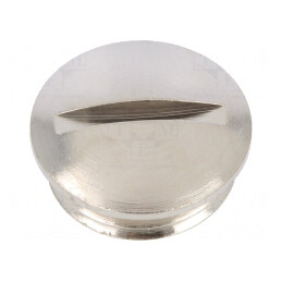 Capac Protecție Alamă Nichel IP54 M16 1.5 | Electronic-mag.ro | Componente Electronice