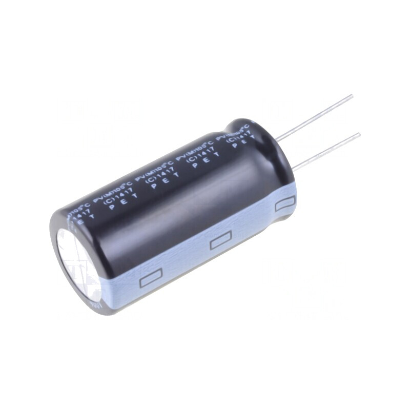 Condensator Electrolitic THT 100uF 400V 18x36mm | Electronic-mag.ro | Componente Electronice