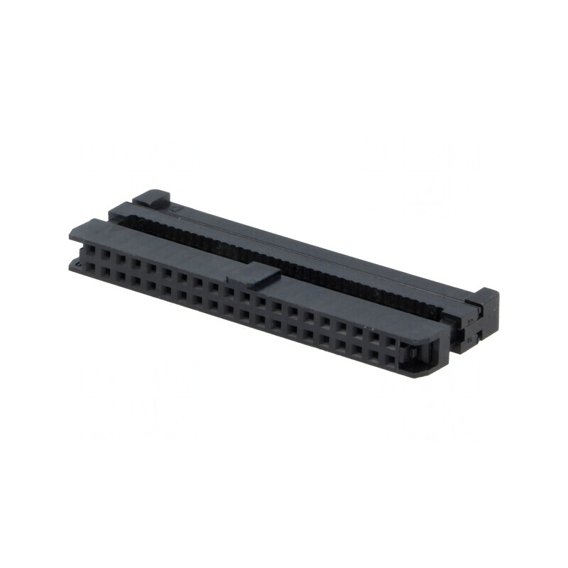 Mufă IDC Mamă 40 Pin Presare Cablului 1mm Neagră | Electronic-mag.ro | Componente Electronice