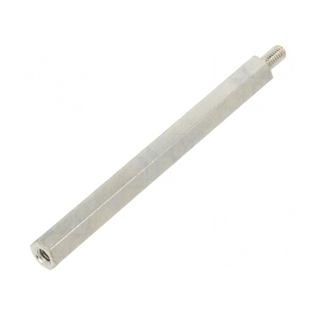 Piuliţă-distanţieră filetată 75mm M4 | Electronic-mag.ro | Componente Electronice