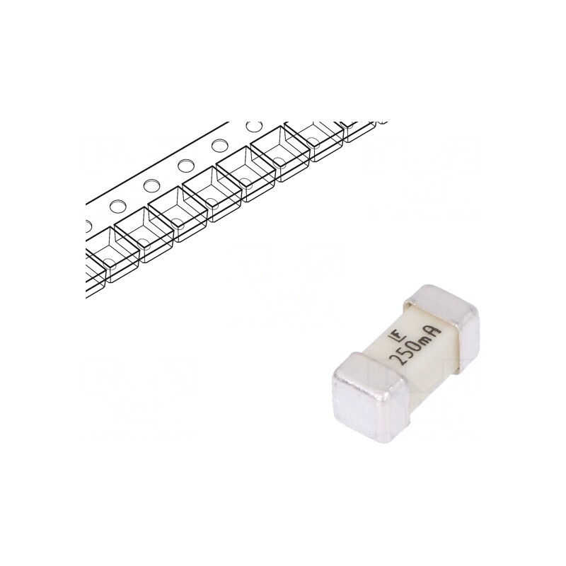 Siguranță Ultra-Rapidă 250mA SMD 125V | Electronic-mag.ro | Componente Electronice