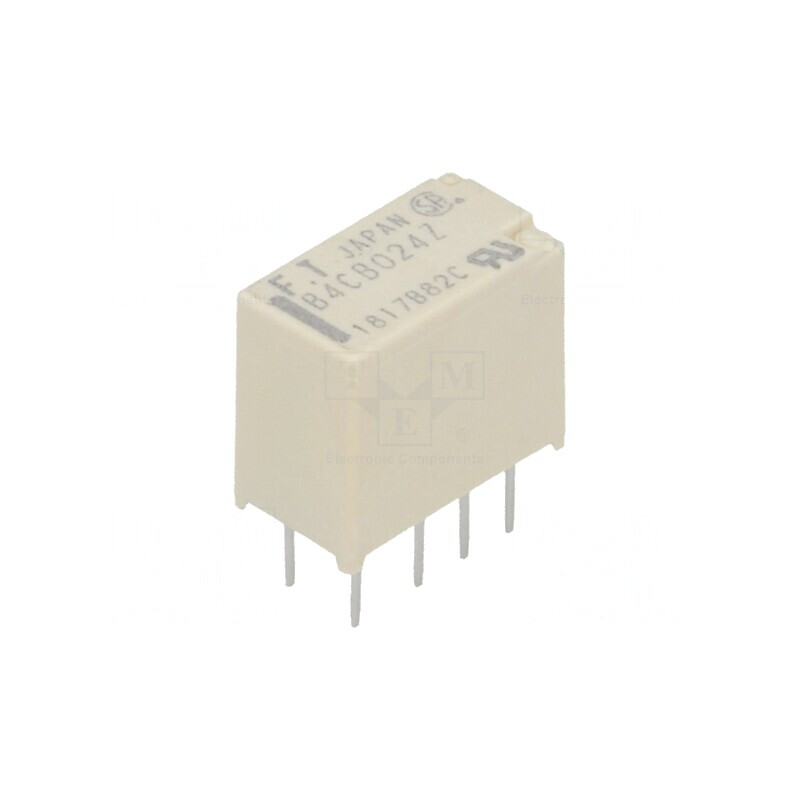 Releu Electromagnetic DPDT 24VDC THT | Electronic-mag.ro | Componente Electronice