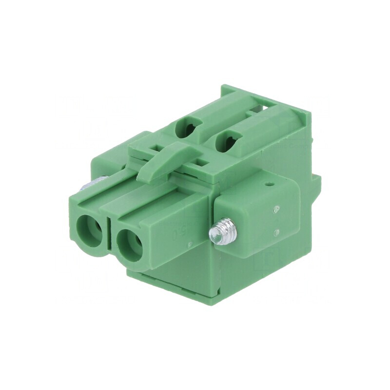 Regletă de Conexiuni 5mm 2 Piste Drept Mufă | Electronic-mag.ro | Componente Electronice