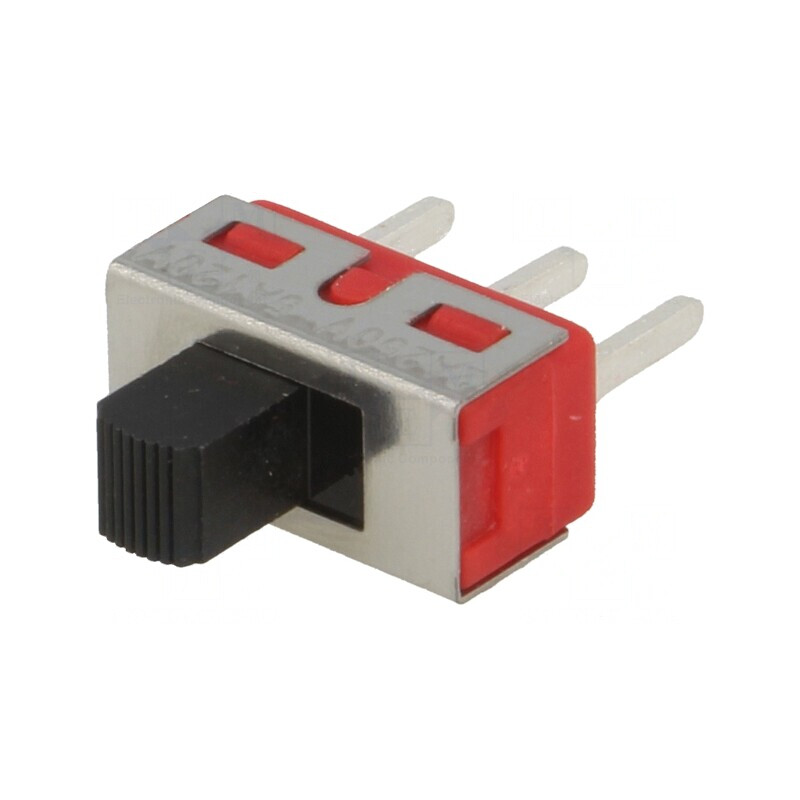 Comutator Glisant SPDT 2A/250VAC 5A/28VDC ON-ON THT | Electronic-mag.ro | Componente Electronice