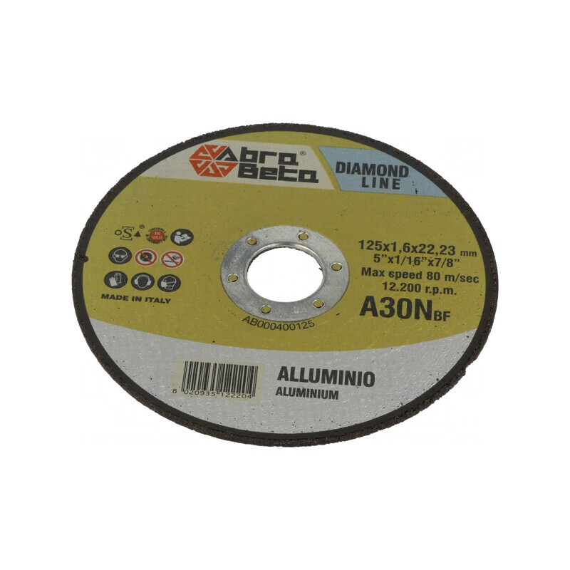 Disc de Tăiere 125mm 1,6mm 22,23mm | Electronic-mag.ro | Componente Electronice