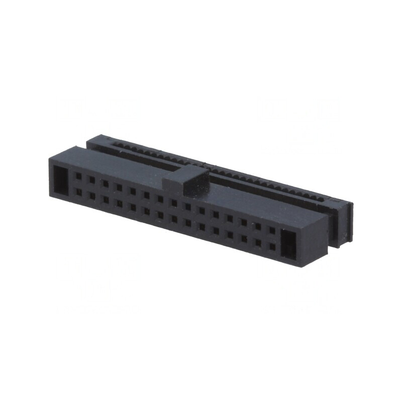Mufă IDC 30 pini pentru cablu-bandă 0,635mm aurită | Electronic-mag.ro | Componente Electronice
