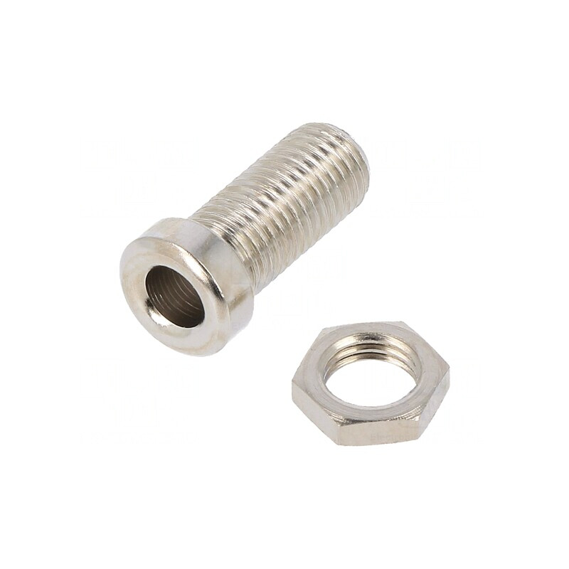 Soclu Banană 4mm 32A Nichelat | Electronic-mag.ro | Componente Electronice