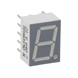 Afișaj LED 7 Segmente 10mm Verde | Electronic-mag.ro | Componente Electronice