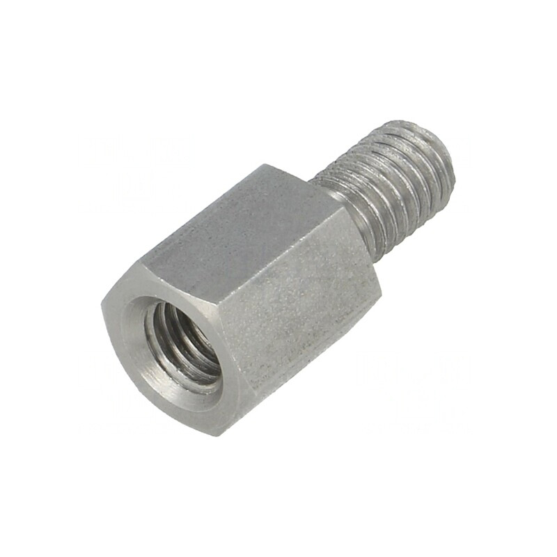 Piuliță Distanțieră Filetată 15mm M8 | Electronic-mag.ro | Componente Electronice