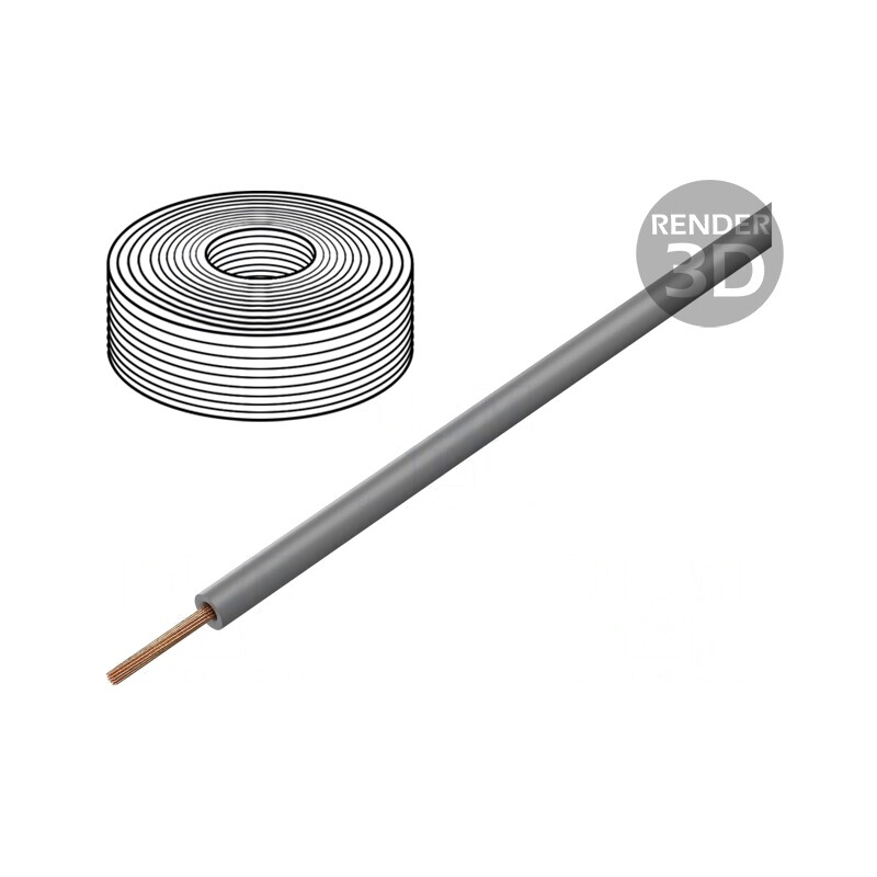 Cablu Electric LSZH Cu 2,5mm2 Gri 450V/750V | Electronic-mag.ro | Componente Electronice