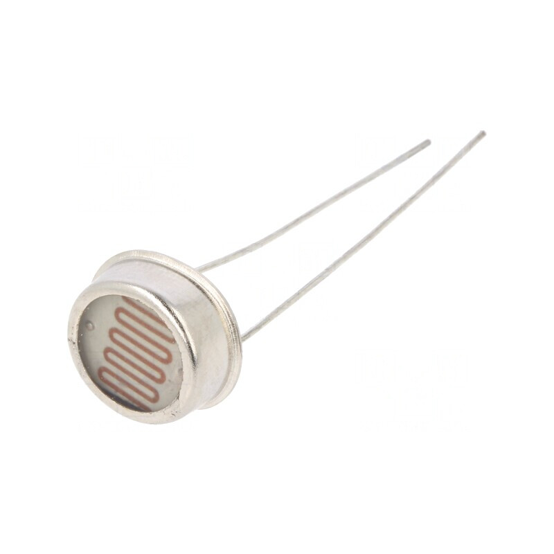 Fotorezistor THT 250mW 18-50kΩ 560nm 12mm | Electronic-mag.ro | Componente Electronice