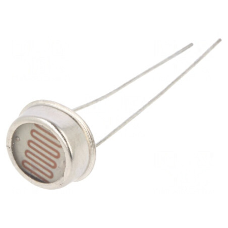 Fotorezistor THT 250mW 18-50kΩ 560nm 12mm | Electronic-mag.ro | Componente Electronice
