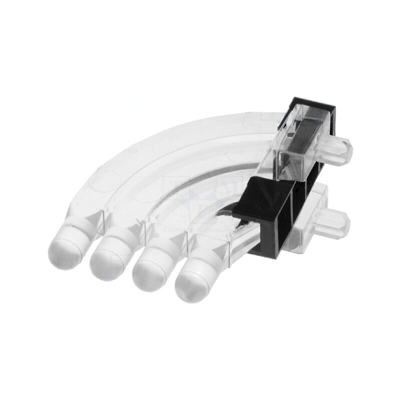 Tub LED Rotund Ø3mm în Unghi Dublu | Electronic-mag.ro | Componente Electronice