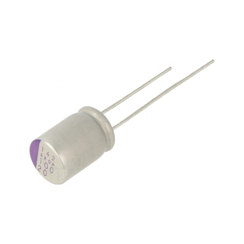 Condensator Polimeric 100uF 20V THT | Electronic-mag.ro | Componente Electronice