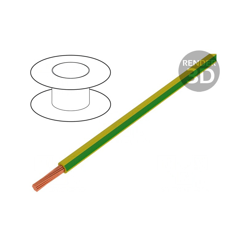 Cablu electric litat 2,5mm2 PVC galben-verde 100m | Electronic-mag.ro | Componente Electronice Cablu electric litat 2,5mm2 PVC galben-verde 100m | Electronic-mag.ro | Componente Electronice