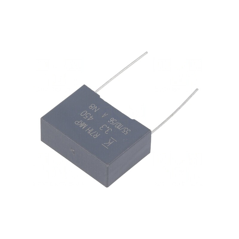 Condensator Polipropilenă 3,3uF THT ±10% | Electronic-mag.ro | Componente Electronice
