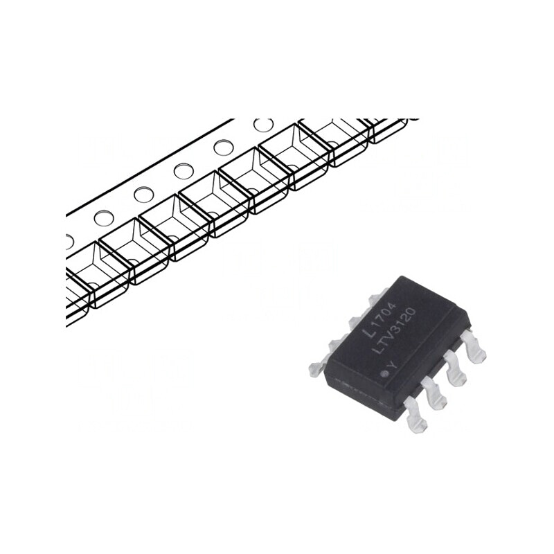 Optocuplor SMD 1 Canal IGBT 5kV Gull Wing 8 pini | Electronic-mag.ro | Componente Electronice Optocuplor SMD 1 Canal IGBT 5kV Gull Wing 8 pini | Electronic-mag.ro | Componente Electronice