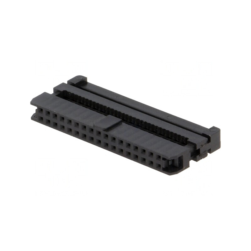 Mufă IDC Mamă 34 PIN Neagră 1mm | Electronic-mag.ro | Componente Electronice