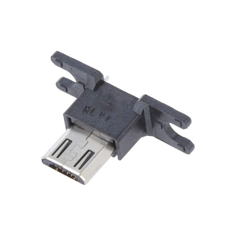 Mufă USB B Micro Colier 2 Orificii pentru PCB SMT THT | Electronic-mag.ro | Componente Electronice