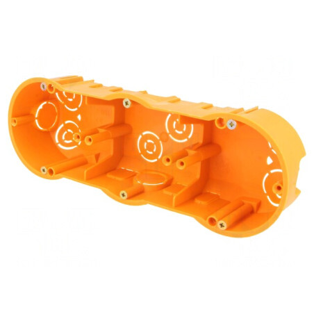 Carcasă Doză Electrică 60x204x46mm IP30 în Perete | Electronic-mag.ro | Componente Electronice