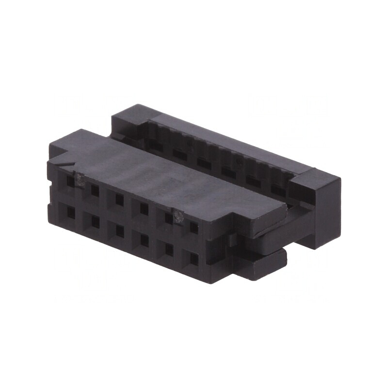 Mufă IDC Mamă 12 PIN 1mm Aurit Fără Presare | Electronic-mag.ro | Componente Electronice