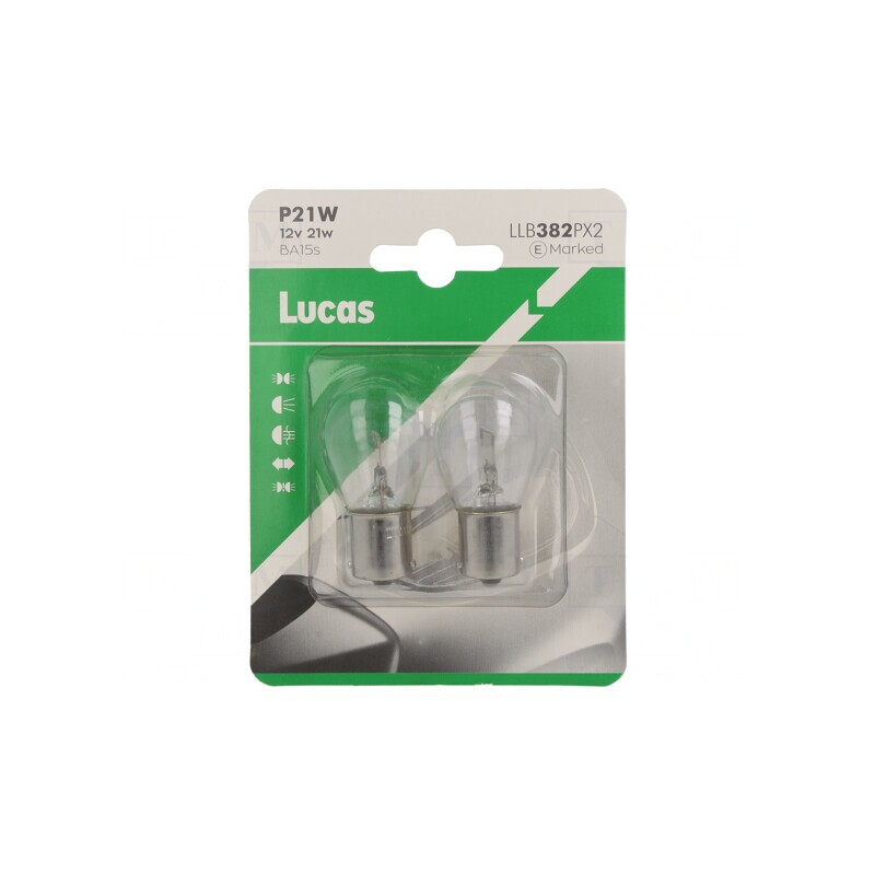 Bec auto transparent BA15S 12V 21W P21W | Electronic-mag.ro | Componente Electronice
