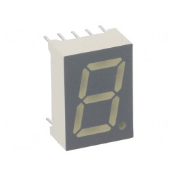 Afișaj LED 7 Segmente 13,2mm Verde Catod | Electronic-mag.ro | Componente Electronice