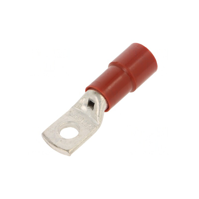 Vârf Inelar Tubular Crimpat M8 Roșu 35mm2 | Electronic-mag.ro | Componente Electronice