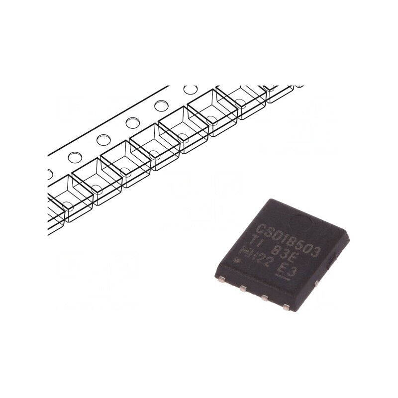 Tranzistor N-MOSFET 40V 100A 120W VSONP8 5x6mm | Electronic-mag.ro | Componente Electronice