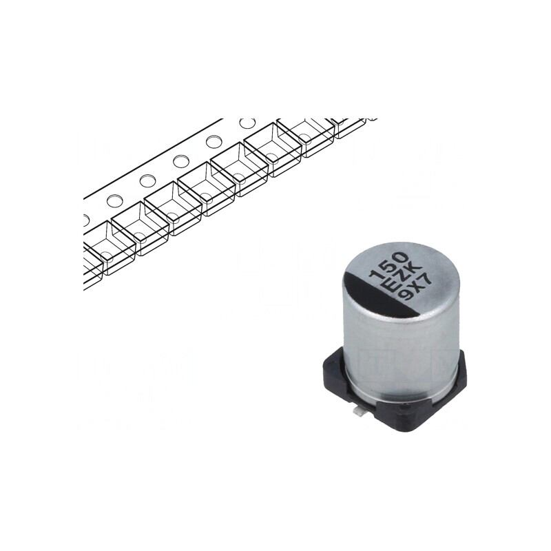 Condensator Hibrid 150uF 25V SMD 30mΩ | Electronic-mag.ro | Componente Electronice Condensator Hibrid 150uF 25V SMD 30mΩ | Electronic-mag.ro | Componente Electronice