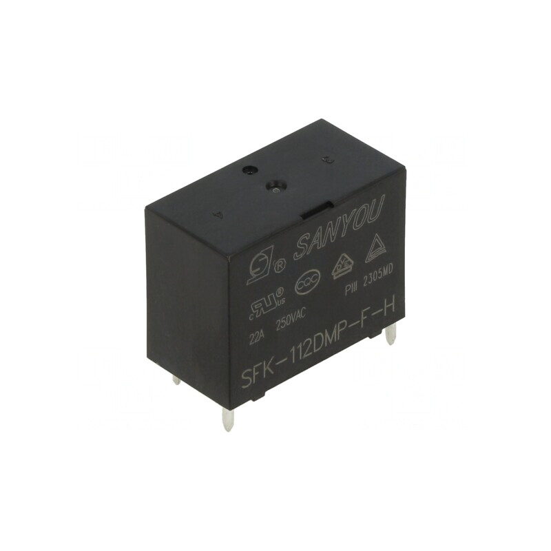 Releu Electromagnetic SPST-NO 12VDC 25A SFK-H | Electronic-mag.ro | Componente Electronice
